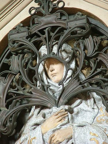 Art Nouveau memorial designed by Sir Alfred Gilbert at Savernake Church, Wiltshire Alfred Gilbert, Art Nouveau Architecture, Gothic Architecture, Dark Ages, White Aesthetic, Dark Art, Sculpture Art, Art Inspo, Art Nouveau