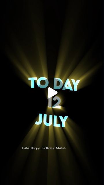 Happy Birthday Status( 2m 🎯 ) on Instagram Happy Birthday Status, Birthday Status, July 11, Happy Birthday, Birthday, On Instagram, Instagram