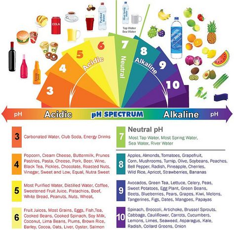 Alkalinity Food Chart Acidic Food Chart, Acid And Alkaline, Foods And Drinks, Resep Diet, Acidic Foods, Food Charts, Alkaline Diet, Alkaline Foods, Acid Reflux