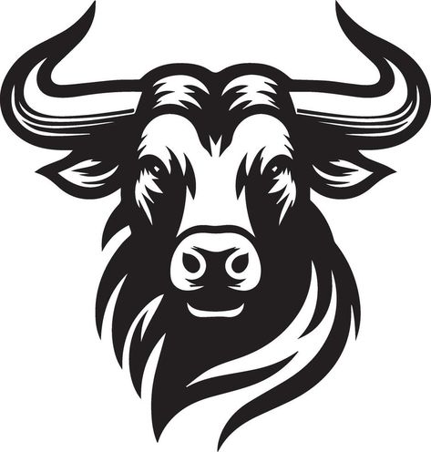 enojado toro cabeza logo vector ilustración diseño. toro cabeza mascota. búfalo logo Toro Vector, Toro Logo, Bull Head Logo, Angry Bull, Buffalo Logo, File Ideas, Bob Marley Art, Animals Tattoo, Zodiac Animals