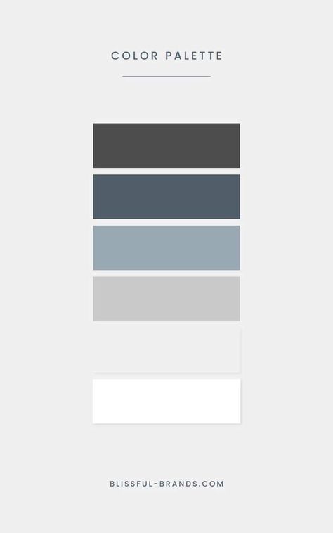 Blue Grey Palette Color, Grey To Blue Color Palette, Pacific Blue Color Palette, Color Palette Blues And Grays, Color Pallets With Black And White, Black White Grey Blue Color Palette, Cream Blue Color Palette, Black White Gray Blue Color Scheme, Bluish Gray Color Palette