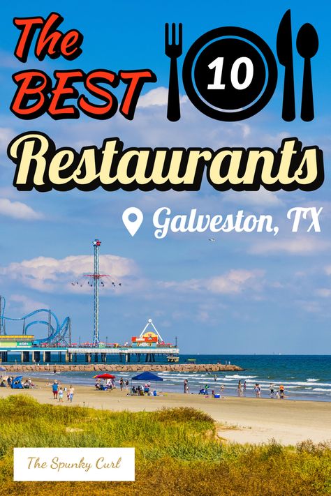 Galveston Texas Vacation, Galveston Texas Beach, Galveston Restaurants, Galveston Beach, Texas Restaurant, Texas Beaches, New Orleans Vacation, Explore Texas, Texas Adventure