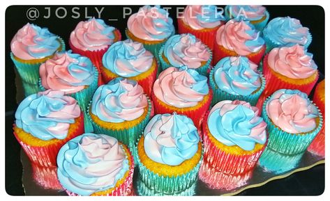 Gender Reveal Cupcakes, Gender Reveal