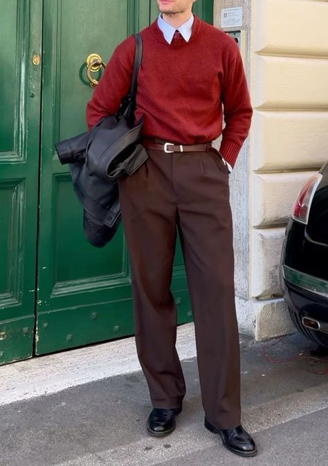 Christmas Outfit Men Classy, 20s Outfit Men, Nice Casual Outfits For Men, Masc Style, Grandpa Fashion, Aesthetic Male Outfits, Interview Outfit Men, Christmas Outfit Men, Interview Suits