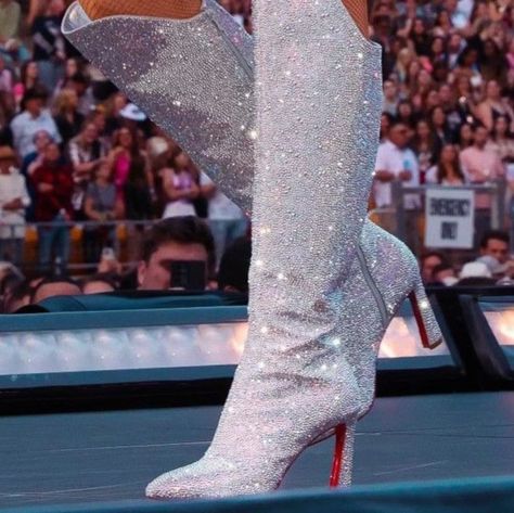 No but the Eras boots need more appreciation!!! . . ..#taylorswift #taylor #erastour #boots #versace #lv Taylor Swift Eras Tour Boots, Taylor Swift Boots Eras Tour, Taylor Swift Eras Tour Shoes, Eras Tour Boots, Eras Tour Details, Eras Tour Shoes, Taylor Swift Shoes, Lover Bodysuit, Taylor Concert