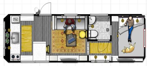 Floor plan Airstream Caravans, Travel Trailer Floor Plans, Land Yacht, Airstream Travel Trailers, Small Travel Trailers, Airstream Remodel, Small Floor Plans, Airstream Interior, Airstream Renovation