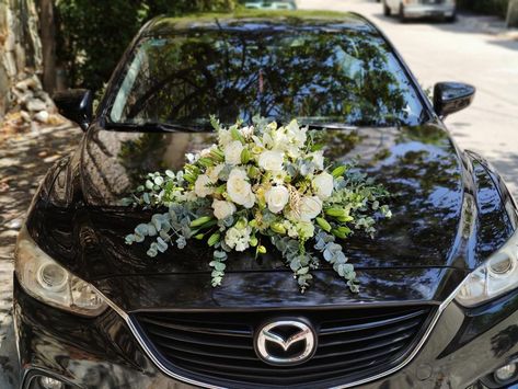 Wedding Car Deco, Bridal Car, Wedding Car Decorations, Car Deco, Car Decorations, Car Decoration, Car Decor, Blossom, Collage