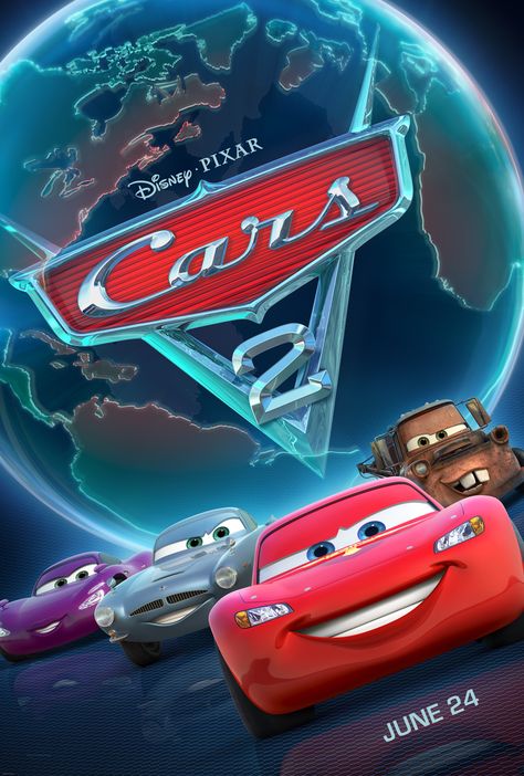 Cars 2 Cars 2 Movie, Cars Disney Pixar, Flash Mcqueen, 3d Cinema, Pixar Films, Owen Wilson, Toy Story 3, Film Disney, Cars 2