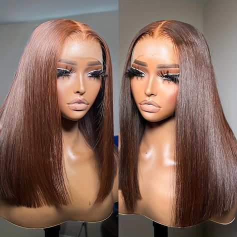 Faster shipping. Better service Elegance Hair, Curling Straight Hair, Hair Tape, Straight Lace Front Wigs, Wig Human Hair, Short Bob Wigs, Hair Problems, Bob Wig, Hair Quality