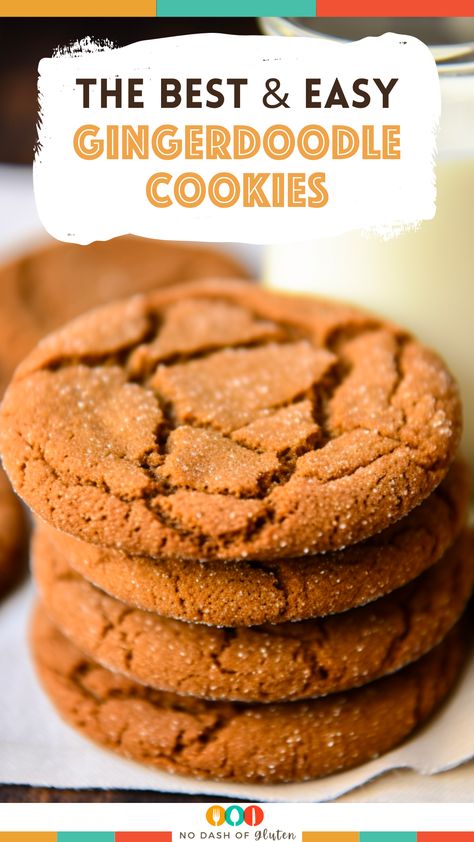 Indulge in Gingerdoodle Cookies, a delightful blend of ginger snap and snickerdoodle flavors. Easy to bake, these cookies are soft inside with a crispy cinnamon-sugar coating, making them irresistible. Perfect for cozy nights or as a special treat. Pin this recipe now for a unique twist on classic flavors and bake a batch to wow your loved ones! Gingerbread Snickerdoodle Cookies, Ginger Doodles Cookies, Cake Mix Ginger Snap Cookies, Cinnamon Snap Cookies, Easy Gingersnap Cookies, Ginger Snickerdoodle Cookies, Easy Ginger Snap Cookies, Ginger Doodle Cookies, Ginger Cookies Recipe Easy