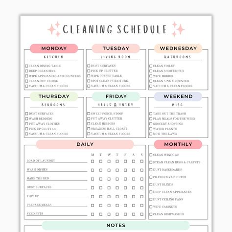 This chore chart is perfect for kids with ADHD! It's easy to read and understand, with bright colors and simple instructions. Plus, it's printable and editable, so you can customize it to fit your family's needs. Get your copy Household Chores Chart, Chore Planner, Editable Cleaning Schedule, Chores Chart, Best Weekly Planner, Daily Cleaning Schedule, Cleaning Schedule Printable, Editable Planner, Daily Chores