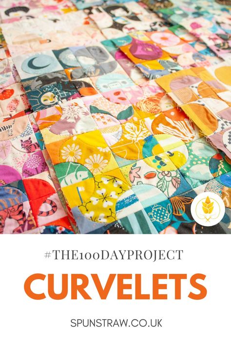 Minimal Quilt, Improv Patchwork, Contemporary Quilting, 100 Days Project, Circle Quilt Patterns, Quilt Pillows, Improv Quilt, Drunkards Path Quilt, Drunkards Path