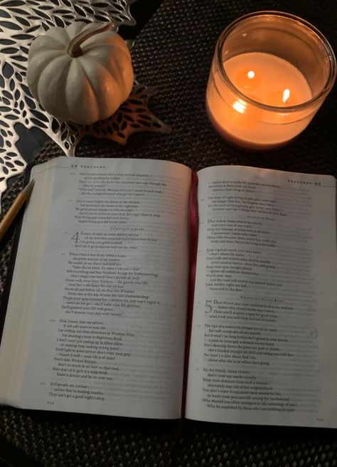 Cozy Bible Aesthetic, Autumn Bible Study, Cozy Bible Study, Cozy Christian Aesthetic, Verses For Motivation, Bible Verses For Motivation, Proverbs 31 Woman Aesthetic, Holding Bible, Bible Goals