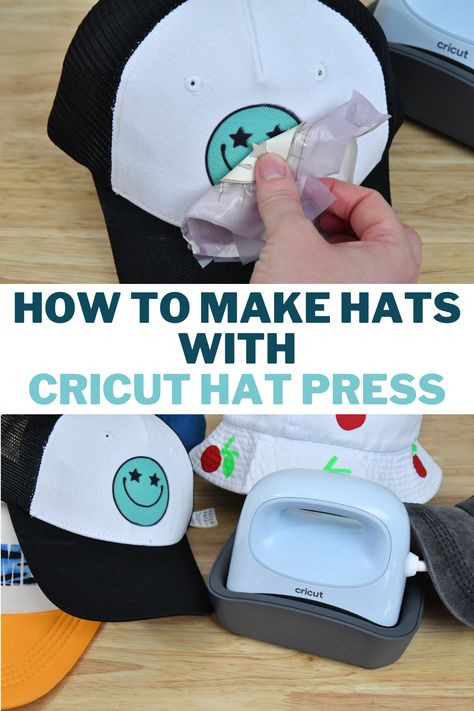 How Use Cricut Hat Press Cricut Hats Baseball Caps How To, Hats With Cricut, Cricut Hats Baseball Caps Vinyl, Hat Logo Size Chart Cricut, Cricut Ball Cap Ideas, Cricut Easy Press Hat, Cricut Cap Ideas, Cricut Hat Projects, Cricut Hat Ideas Women