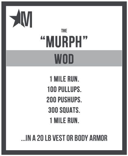 Moving Mountains Motivation: Fittest on Earth" Crossfit Games Murphy Workout, Murph Challenge, Murph Workout, The Murph, Wods Crossfit, Hero Workouts, Hero Wod, Michael Murphy, Wod Workout