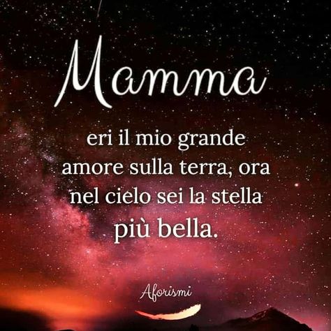 Mamma In Cielo, On Instagram