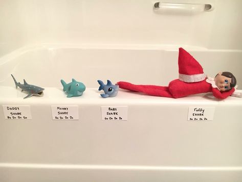 Funny Elf On The Shelf, Easy Elf On The Shelf, Easy Elf, Awesome Elf On The Shelf Ideas, Elf Magic, Holiday Activities For Kids, Elf Props, Xmas Elf, Elf Antics