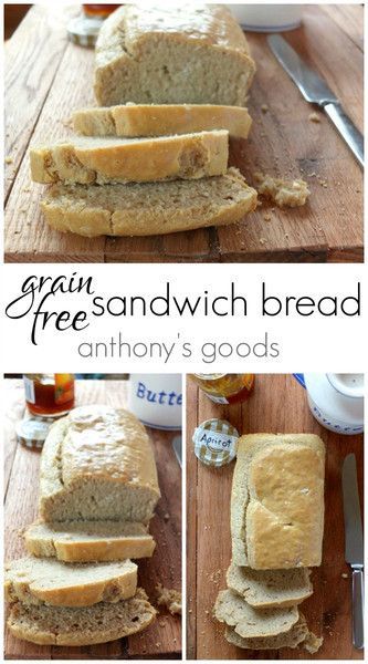 Grain Free Sweet Potato Bread, Arrowroot Bread Recipe, Arrowroot Bread, Arrowroot Flour Recipes, Paleo Bread Recipe Easy, Bread Made With Almond Flour, Paleo Breads, Wheat Belly Recipes, Grain Free Bread