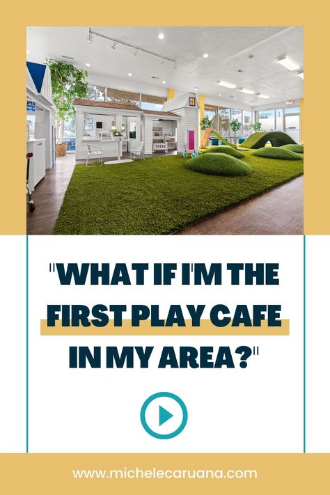 Small Daycare Playground Ideas, Play Cafe Interior Design, Playroom Cafe Ideas, Opening A Play Cafe, Soft Play Indoor Playground, Starting An Indoor Playground Business, How To Start An Indoor Playground Business, Indoor Play Town, Montessori Play Cafe