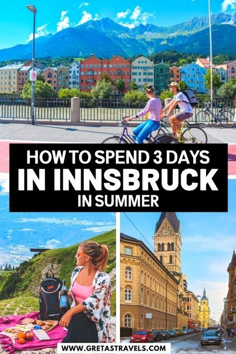 How to Spend 3 Days in Innsbruck in Summer Austria Hiking, Austria Travel Guide, Innsbruck Austria, Its Christmas, Summer Things, Austria Travel, Travel Van, Backpacking Europe, Ski Slopes