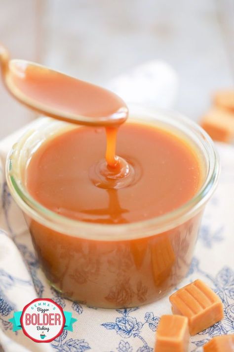 Homemade Butterscotch Sauce! You should always have a sweet sauce on hand for any occasion, and one of those should be butterscotch. Delicious. #caramel #butterscotchsauce #butterscotch #sauces #sweetsauces Butterscotch Recipe, Butterscotch Sauce Recipes, Homemade Butterscotch, Sweet And Sour Recipes, Ice Cream Sauce, Bigger Bolder Baking, Butterscotch Sauce, The Slow Roasted Italian, Sour Foods