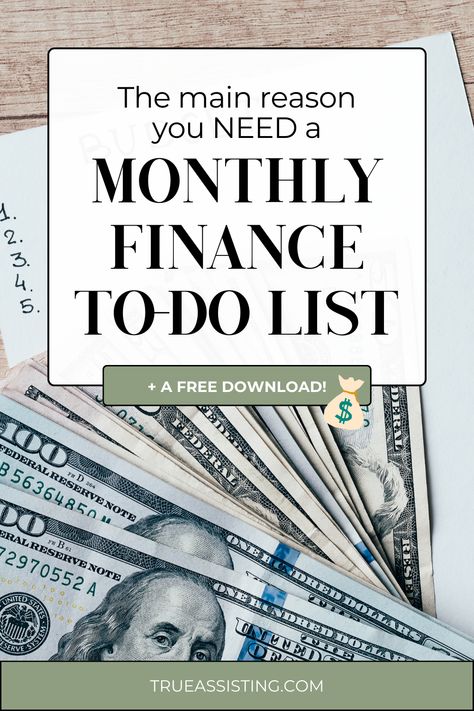 Stay on top of your money all year long with this comprehensive financial to-do list! Includes key money tasks to complete each month. From budgeting to tax prep - this guide outlines important financial tasks for each month of the year. The perfect planner for financial clarity! Saving Money Weekly, Financial Checklist, Financial Budget Planner, Free Planner Pages, Tax Prep, Manage Money, Managing Money, Planner Writing, Financial Budget