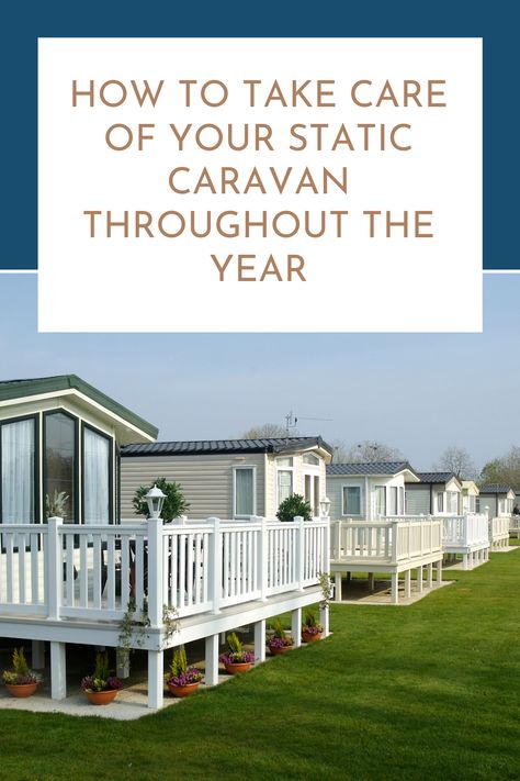 Static Caravan Interior Ideas, Caravan Diy, Caravan Uk, Luxury Caravans, Motorhome Living, Caravan Living, Static Caravan, Wood Cabin, Touring Caravan