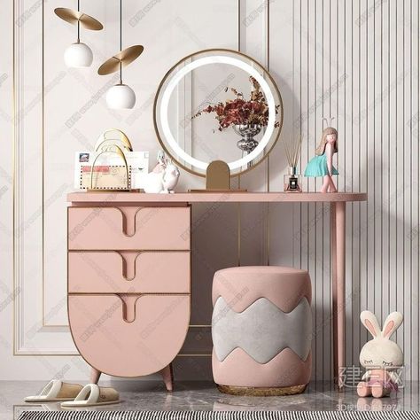 Room Decor Ideas Diy, Study Table Designs, Fall Room Decor, Kids Room Interior Design, Dressing Table Design, Bedroom Dressing Table, Kids Interior Room, Decor Ideas Diy, Cute Bedroom Decor