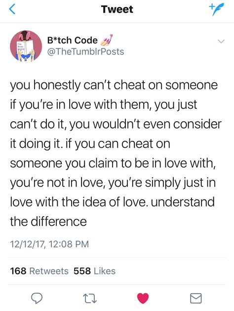 Yep...he cheated...and if he cheated he’s not in love with you. Wasn’t the first time and won’t be the last... Talking Stage Relationship Tweets, Feeling Tweets, Stage Quotes, Relationship Tweets, Relationship Types, Breakup Advice, Relationship Psychology, 20 Questions, Psychology Quotes