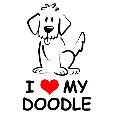 Goldendoodle Gifts | Gifts for Dog Lovers | My Dog Rulez! Dog Doodle, Labradoodle Dogs, Australian Labradoodle, Doodle Cartoon, 강아지 그림, Gifts For Dog Lovers, Mini Goldendoodle, Golden Doodle, Doodle Dog