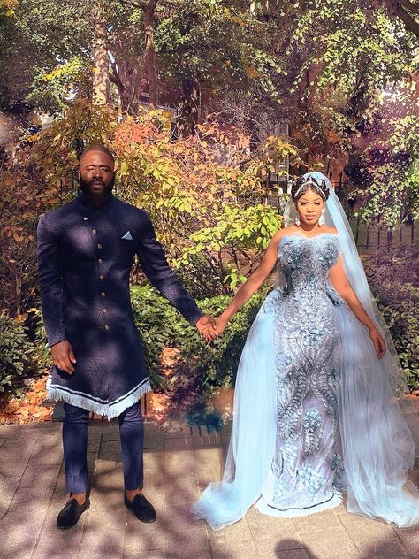 My hand beaded Swarovski crystal wedding dress  Made by me Israelite Wedding Dress, Hebrew Wedding Dress, Modest African Wedding Dress, Swarovski Crystal Wedding Dress, Somali Wedding Dress Sapphire Blue And Gold, Christian Wedding Couple Dress, Hebrew Israelite Wedding Dress, Hebrew Wedding, Israelite Wedding