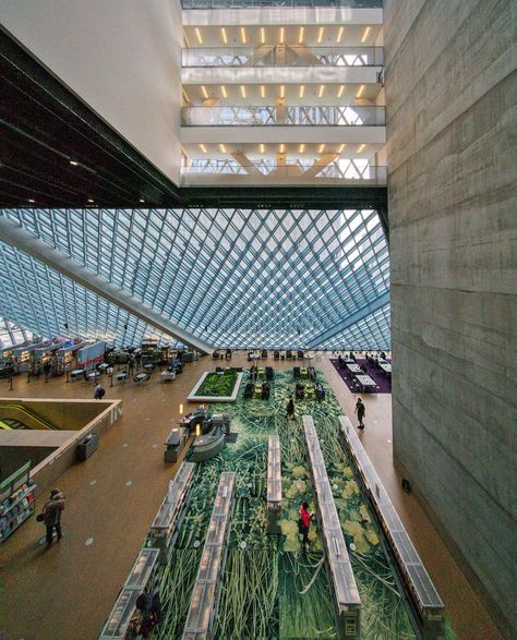 John Lewis Marshall on Instagram: “#Seattle public library @oma.eu Rem Koolhaas #architect #architecturephotography #architecturalphotography #arcblu #archilovers…” Seattle Library, Seattle Public Library, Public Libraries, Study Trip, Rem Koolhaas, Central Library, Public Library, Architecture Photography, John Lewis