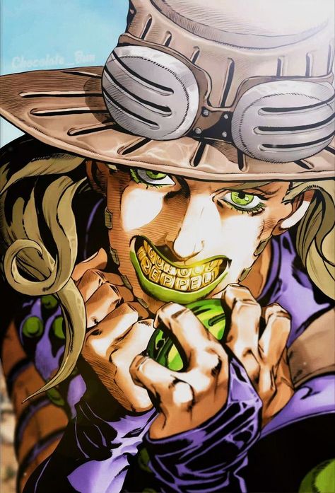 Jjba Gif, Gyro Zeppeli, Stardust Crusaders, Jojo's Bizarre Adventure, Stardust, Animated Gif, Gif, Anime