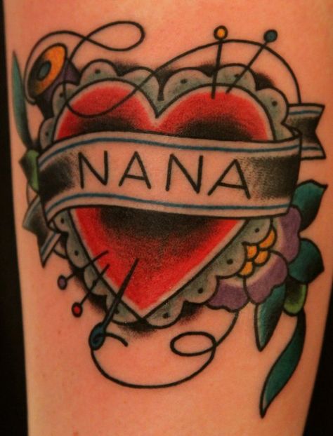 nana tattoo Nana Tattoo Ideas Grandmothers, Nanna Tattoo, Nana Tattoo Ideas, Gnarly Tattoos, Nan Tattoo, Nana Tattoo, Grandparents Tattoo, Family Tattoo, Small Tattoo Ideas