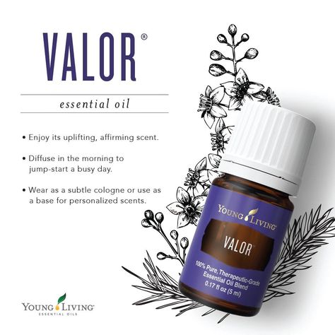 Valor Essential Oil Blend, Young Living Valor, Valor Essential Oil, Premium Starter Kit Young Living, Essential Oils For Colds, Essential Oils 101, Essential Oils For Pain, Young Living Essential Oils Recipes, Yl Oils