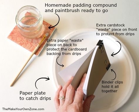 How to assemble and make your own notepads using your own DIY padding compound Diy Stationary Ideas, Diy Note Pad, Notepad Diy, Diy Old Books, Stationary Business, Stationary Accessories, Note Pad Holder, Diy Stationary, Book Binding Diy