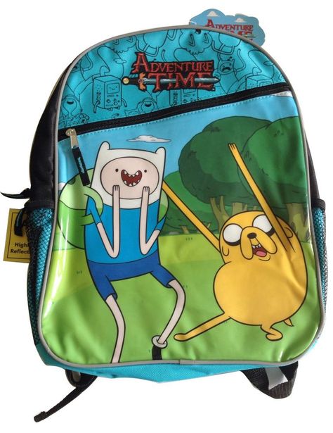 Adventure Time 6-Piece Boys Backpack Finn and Jake -#BioworldMerchandising #Backpack Fin E Jake, Adventure Time Finn And Jake, Boys Backpack, Finn And Jake, Geeky Clothes, Finn Jake, Adventure Time Finn, Pusheen Cat, Quirky Fashion