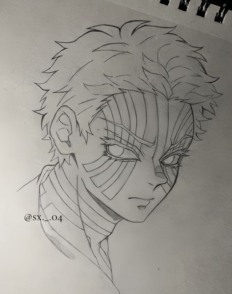 Drawing Ideas Anime Demon Slayer, How To Draw Douma, Douma Drawing Sketch, Akaza Drawing Sketch, Easy Demon Slayer Drawings, Douma Sketch, Akaza Sketch, Demon Slayer Art Drawing, Douma Drawing