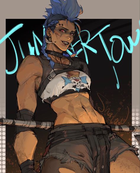 Junker Queen, Overwatch Drawings, Overwatch Wallpapers, Buff Women, Overwatch Fan Art, Overwatch 2, Game Character Design, Muscle Girls, Female Character Design