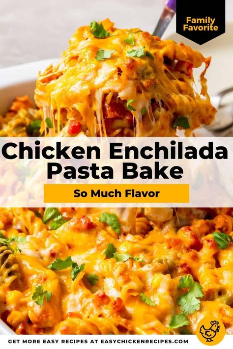 Easy Tamales, Chicken Enchilada Pasta, Chicken Pasta Casserole, Tamales Recipe, Cheesy Chicken Pasta, Enchilada Pasta, Mexican Chicken Recipes, Easy Skillet Meals, Mexican Meals