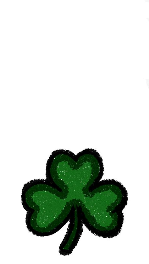 Clover Drawing Simple, Clover Drawing, Patterns Wallpaper, Drawing Simple, Leaf Drawing, Fairytale Art, Cute Patterns Wallpaper, Four Leaves, Four Leaf