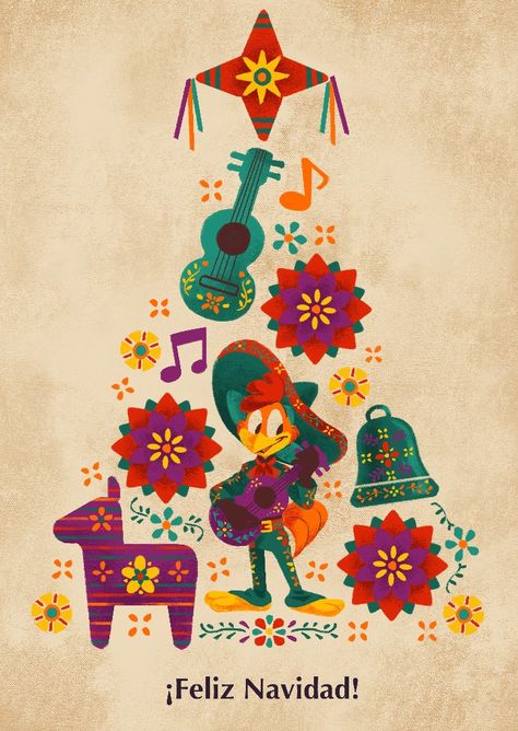 Three Caballeros Wallpaper, Panchito Pistoles, Disney Birds, Child Draw, Disney Illustration, Three Caballeros, Disney Printables, Christmas Musical, Mantle Piece