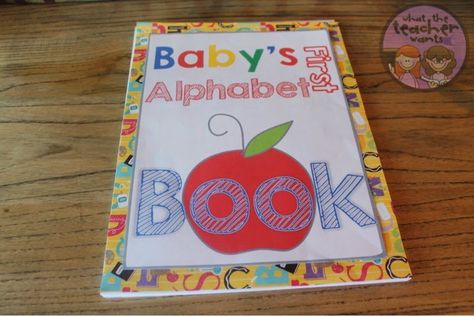 Pregnant Teacher Gift, Baby Alphabet Book, Homeroom Mom, Work Baby Showers, Kindergarten Halloween, Making Books, Teacher Craft, Toddler Arts And Crafts, Room Mom