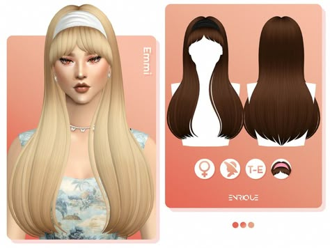 Sims 4 Decades Challenge, Pelo Sims, Sims 4 Dresses, Sims Hair, Hair Setting, Sims 4 Cas, Sims 4 Cc Finds, Sims 4 Clothing, Sims Mods