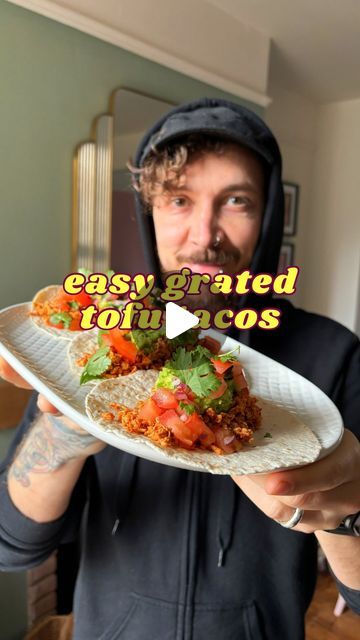 Grated Tofu, Mince Dishes, Tofu Tacos, Firm Tofu, Taco Recipe, Vegan Mexican, Taco Recipes, Tofu Recipes, Tempeh