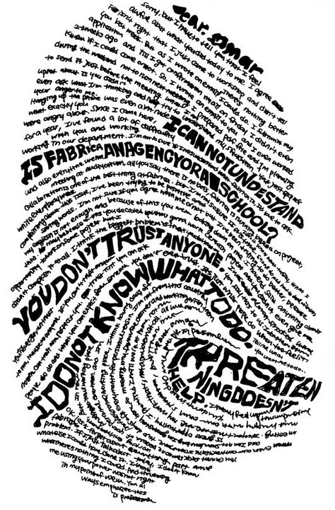 Art class inspiration: Identity. would switch this up to put Bible verses and sayings to remind us of our identity in Christ. Identity Switch, Identity Artwork, Class Inspiration, Poesia Visual, Fingerprint Art, Gcse Art Sketchbook, Thumb Prints, Personal Identity, Images And Words