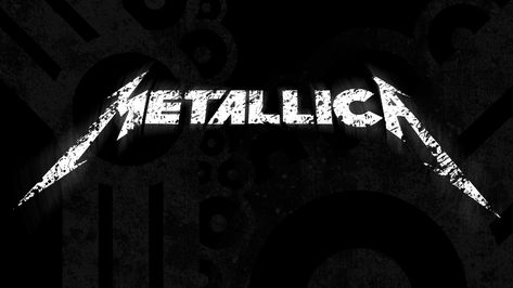 Metallica logo #metallica #sign #letters #background #font #1080P #wallpaper #hdwallpaper #desktop Artist Logos, Metallica Black Album, Metallica Albums, Metallica Logo, Metallica Black, Metal Band Logos, Logo Music, Groove Metal, Ride The Lightning