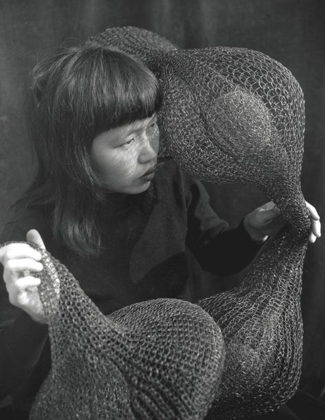 Sculptures Sur Fil, Ruth Asawa, Henn Kim, Imogen Cunningham, Black Mountain College, Japanese American, Wire Sculpture, Sculpture Installation, Wire Art