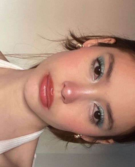 blue eyeshadow look ❀ Maquillage On Fleek, Smink Inspiration, Swag Makeup, Ethereal Makeup, Makijaż Smokey Eye, Dope Makeup, James Charles, Makeup Looks Tutorial, Eye Makeup Art