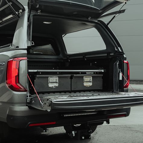 Range of New Amarok Accessories Available! | 4x4AT Blog Amarok 2023, New Amarok, Pick Up 4x4, Drawer System, 4x4 Accessories, Vw Amarok, Drawer Storage, Tonneau Cover, Storage System